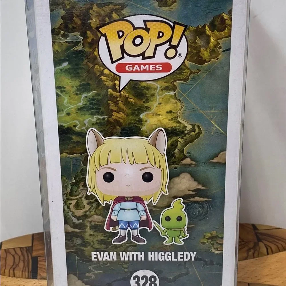 Funko Pop Evan with Higgledy